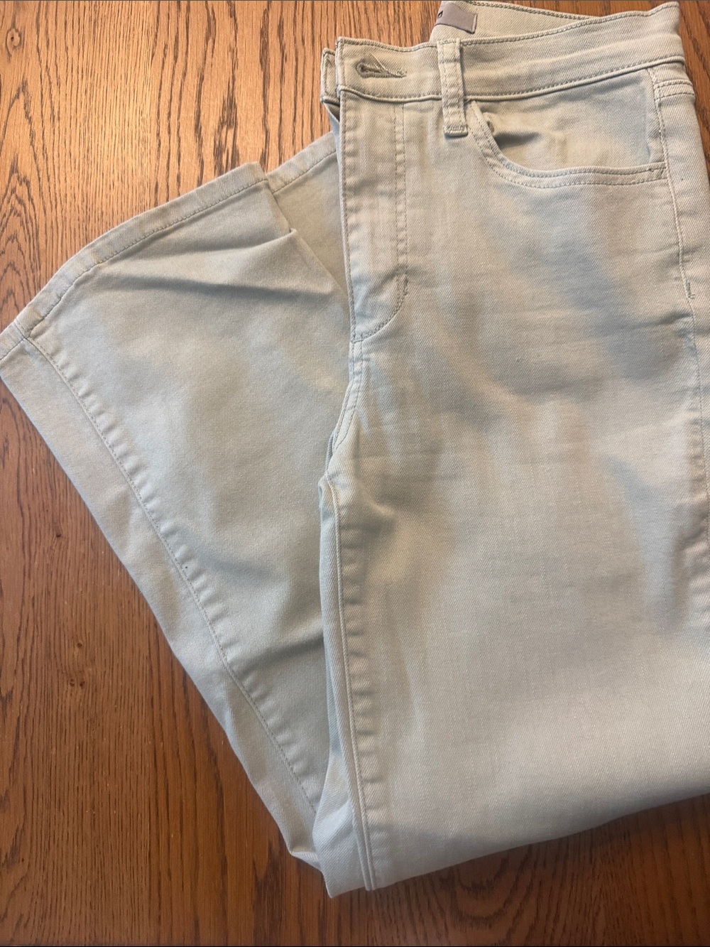 Joe's Jeans Light Sage Straight-Leg ankle jeans